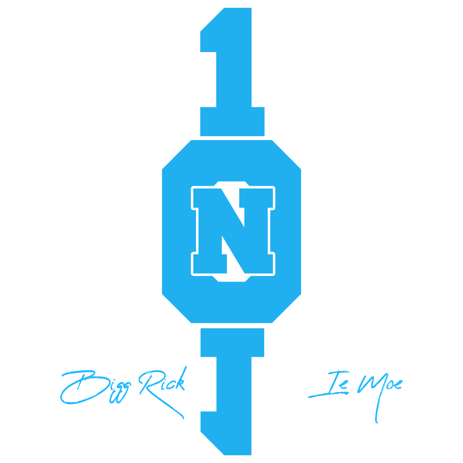 1 on 1 logo color change